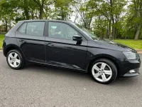 Used Skoda Fabia SE L 2015 Black Hatchback
