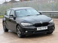 Used BMW 116 Sport Line 2017 Black Hatchback