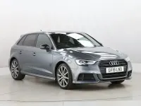 Used Audi A3 Black Edition 150 HP (110 kW) 2019 Grey Sedan