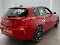 Used BMW 116 Impressive 116 HP (85 kW) 2017 Red Hatchback