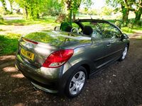 Używany Peugeot 207 CC Active 2013 Szary Kabriolet