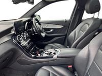 Used Mercedes GLC250 AMG line 204 HP (150 kW) 2016 Cavansite blue Estate