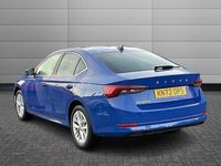 Used Skoda Octavia SE L 110 HP (80 kW) 2022 Energy blue Hatchback