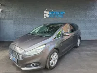 Begagnad Ford S-MAX Titanium 2015 Grå Minibuss