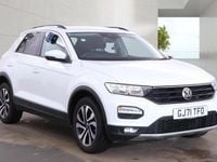 Used VW T-Roc Active 150 HP (110 kW) 2021 White SUV