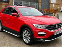 Used VW T-Roc SE 115 HP (84 kW) 2018 Red SUV