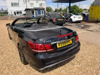 Used Mercedes E220 AMG 2014 Black Cabriolet