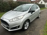 Used Ford Fiesta Zetec 2014 Silver Hatchback