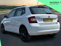 Used Skoda Fabia 108 HP (79 kW) 2017 Moon white metallic Hatchback