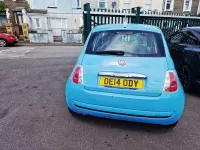 Used Fiat 500 S 69 HP (50 kW) 2014 Blue Hatchback