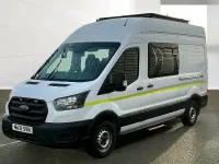 Usado Ford Transit 130 HP (95 kW) 2021 Branco Monovolume