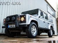 used Land Rover Defender Silver LE County Double Cab Td5