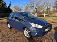 Used Ford B-MAX Zetec 2013 Blue MPV
