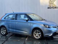 Used MG MG3 106 HP (77 kW) 2017 Blue Hatchback
