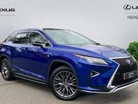 Used Lexus RX450h Sport Line 313 HP (230 kW) 2018 Blue SUV