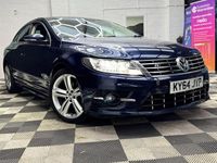Used VW CC R-line 177 HP (130 kW) 2014 Blue Sedan