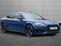 Used Audi A5 Sportback Black Edition 148 HP (108 kW) 2024 Ascari blue Hatchback