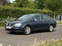 Used VW Jetta SE 105 HP (77 kW) 2009 Blue Sedan