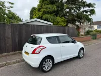 Used Suzuki Swift 94 HP (69 kW) 2014 White Hatchback