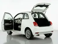 Used Fiat 500 Lounge 69 HP (50 kW) 2016 White Hatchback