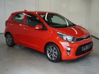 Used Kia Picanto 84 HP (61 kW) 2019 Red Hatchback