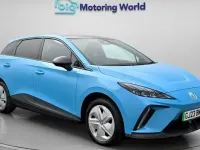 Used MG MG4 EV Trophy 150 kW (204 HP) 2023 Blue Hatchback
