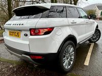 used Land Rover Range Rover evoque 2.2 SD4*PRESTIGE 4X4*AUTO XENONS ONLY75K NAV**GREAT VALUE FIJI WHITE**