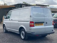 Used VW T5 102 HP (75 kW) 2009 Silver Van
