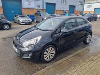 Used Kia Rio 85 HP (62 kW) 2011 Black Hatchback