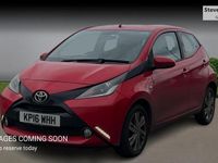 Used Toyota Aygo x-press 69 HP (50 kW) 2016 Red Hatchback