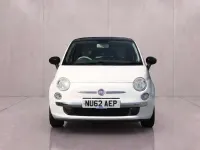 Used Fiat 500 Lounge 69 HP (50 kW) 2012 White Hatchback