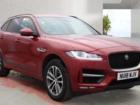 Used Jaguar F-Pace R-Sport 2018 Red SUV