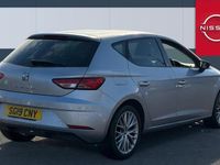 Used Seat Leon SE Dynamic 115 HP (84 kW) 2019 Silver Hatchback
