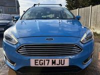 Used Ford Focus Titanium X 150 HP (110 kW) 2017 Blue Estate