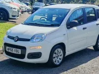Used Fiat Panda Pop 69 HP (50 kW) 2015 White Hatchback