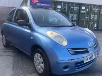 Used Nissan Micra 79 HP (58 kW) 2006 Blue Hatchback