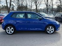 Used Skoda Fabia SE L 110 HP (80 kW) 2019 Blue Hatchback
