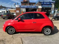 Used Fiat 500 Lounge 69 HP (50 kW) 2018 Pink Hatchback