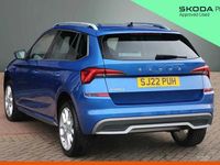 Used Skoda Kamiq SE L 108 HP (79 kW) 2022 Blue SUV