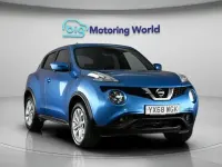 Used Nissan Juke Tekna 117 HP (86 kW) 2018 Blue SUV