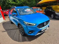 Used MG ZS Exclusive 106 HP (77 kW) 2021 Blue SUV