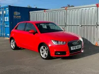 Used Audi A1 Sport 95 HP (69 kW) 2016 Red Hatchback