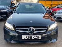 Used Mercedes C200 2019 Black Sedan