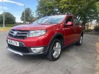 Used Dacia Sandero Lauréate 90 HP (66 kW) 2015 Red Hatchback