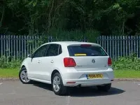 Used VW Polo Match 90 HP (66 kW) 2016 White Hatchback
