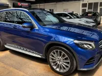 Used Mercedes GLC250 AMG line 204 HP (150 kW) 2018 Blue SUV