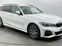 Used BMW 330e M Sport 292 HP (214 kW) 2021 White Estate