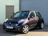 Used Nissan Micra N-TEC 80 HP (58 kW) 2010 Black Hatchback