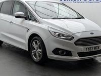 Used Ford S-MAX Titanium 150 HP (110 kW) 2017 White MPV