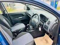 Used Ford Fusion Zetec 2010 Blue Hatchback